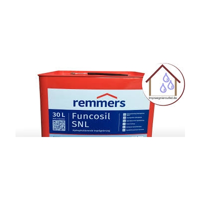 Remmmers Funcosil SNL 2000 - Bezbarwny, hydrofobowy, rozpuszczalnikowy impregnat na bazie silanu/siloksanu
